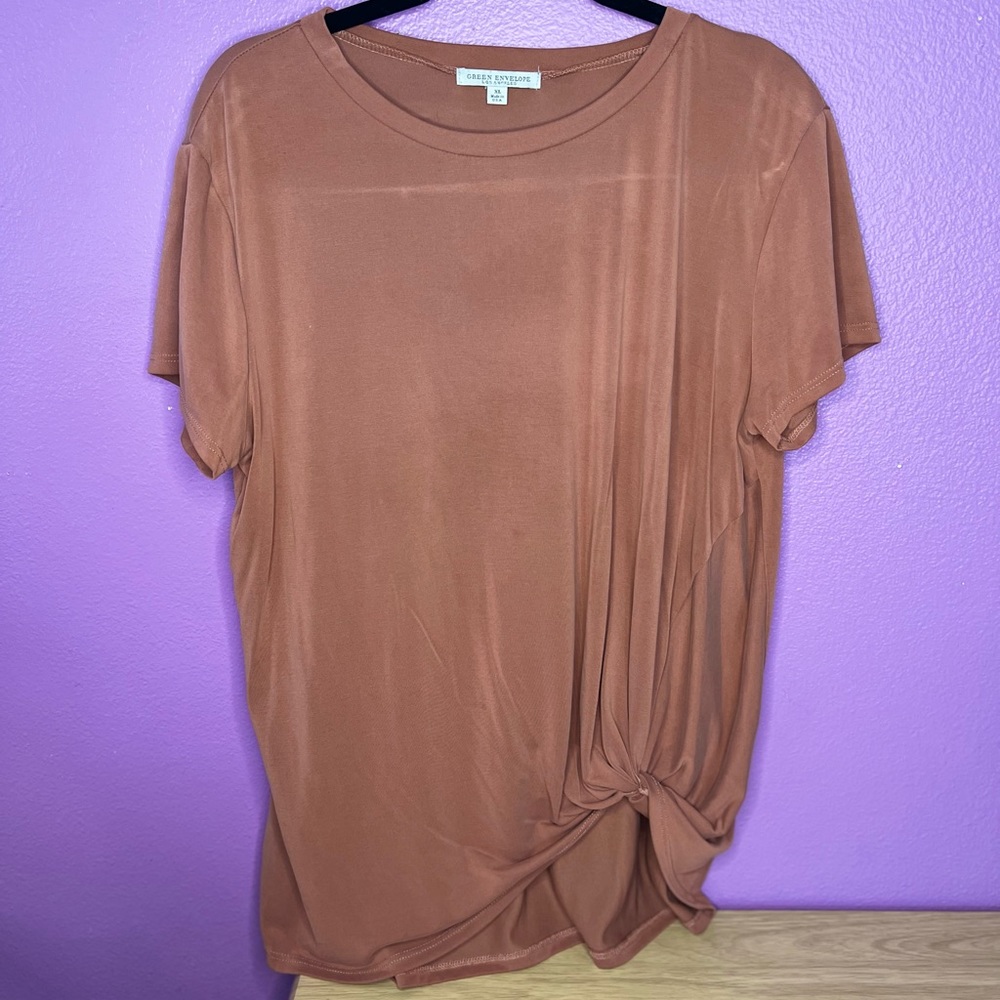 Tied front top